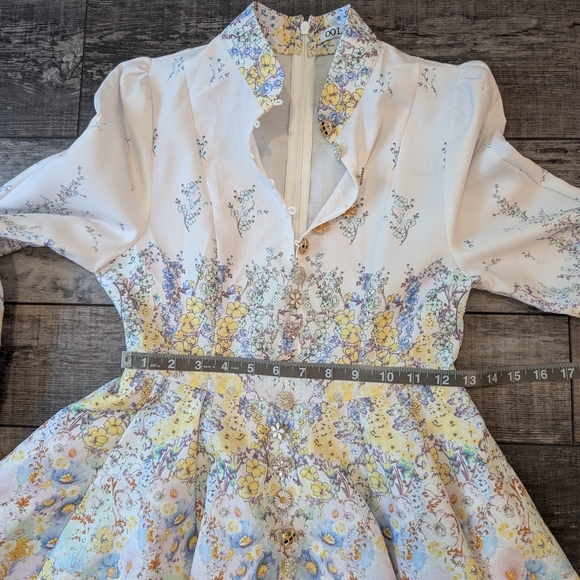 Oo la La! Floral Boho Dress with Bell Sleeves - Picture 13 of 16